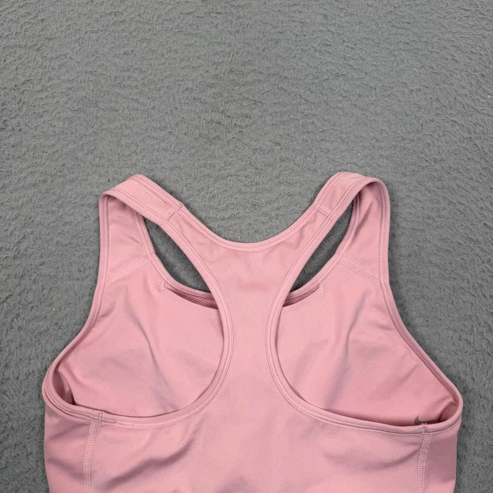 Nike Womens Dri-FIT Racerback Sports Bra Pink Medium BV3630-630